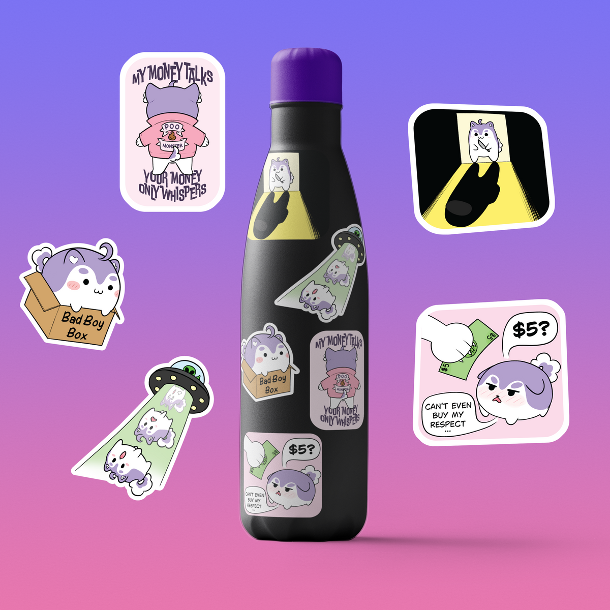 Piplayer Sticker Pip Sticker 5 Pack! – Kohai