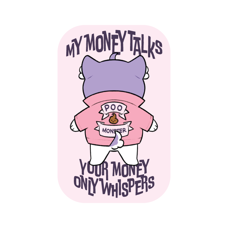 Pip Sticker: My Money Talks